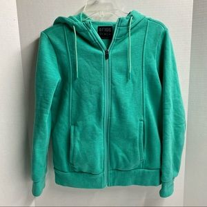 FIGS Essential zip up jacket, XS, Surgical Green